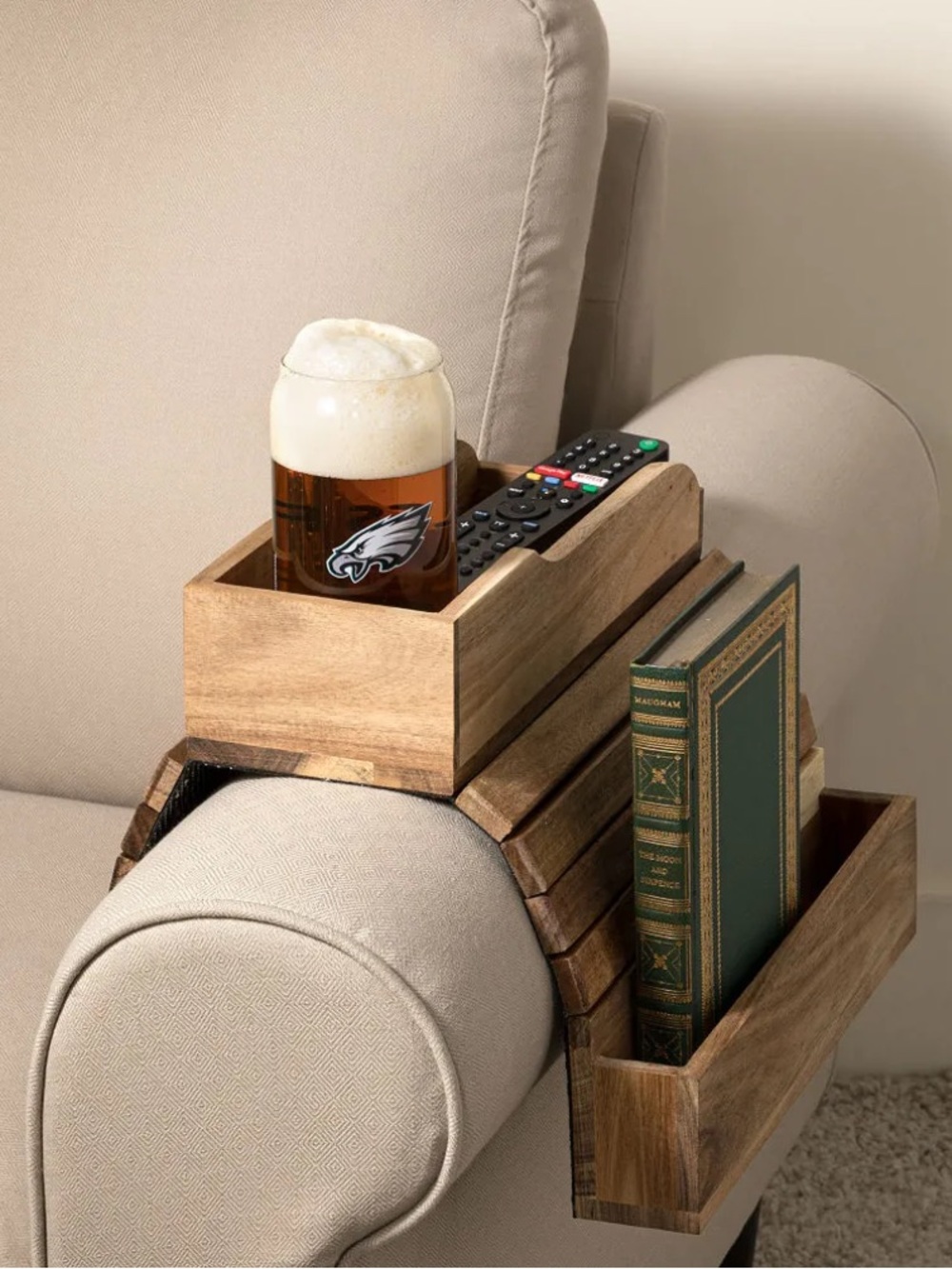Uncommon Goods Couch Caddy!